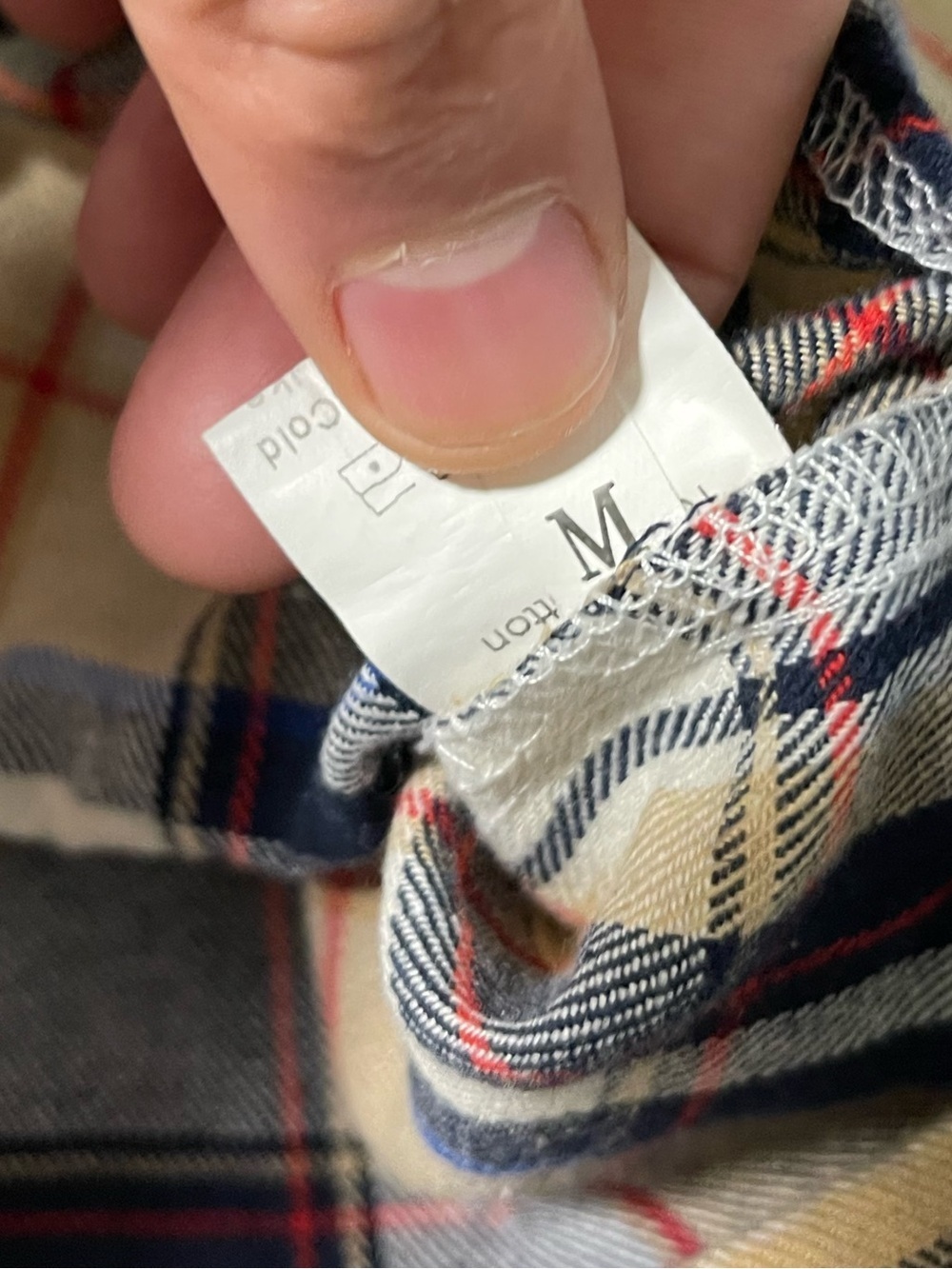 Y2K Flannel Hoodie Button-Front Crop Shirt - Picture 4 of 6